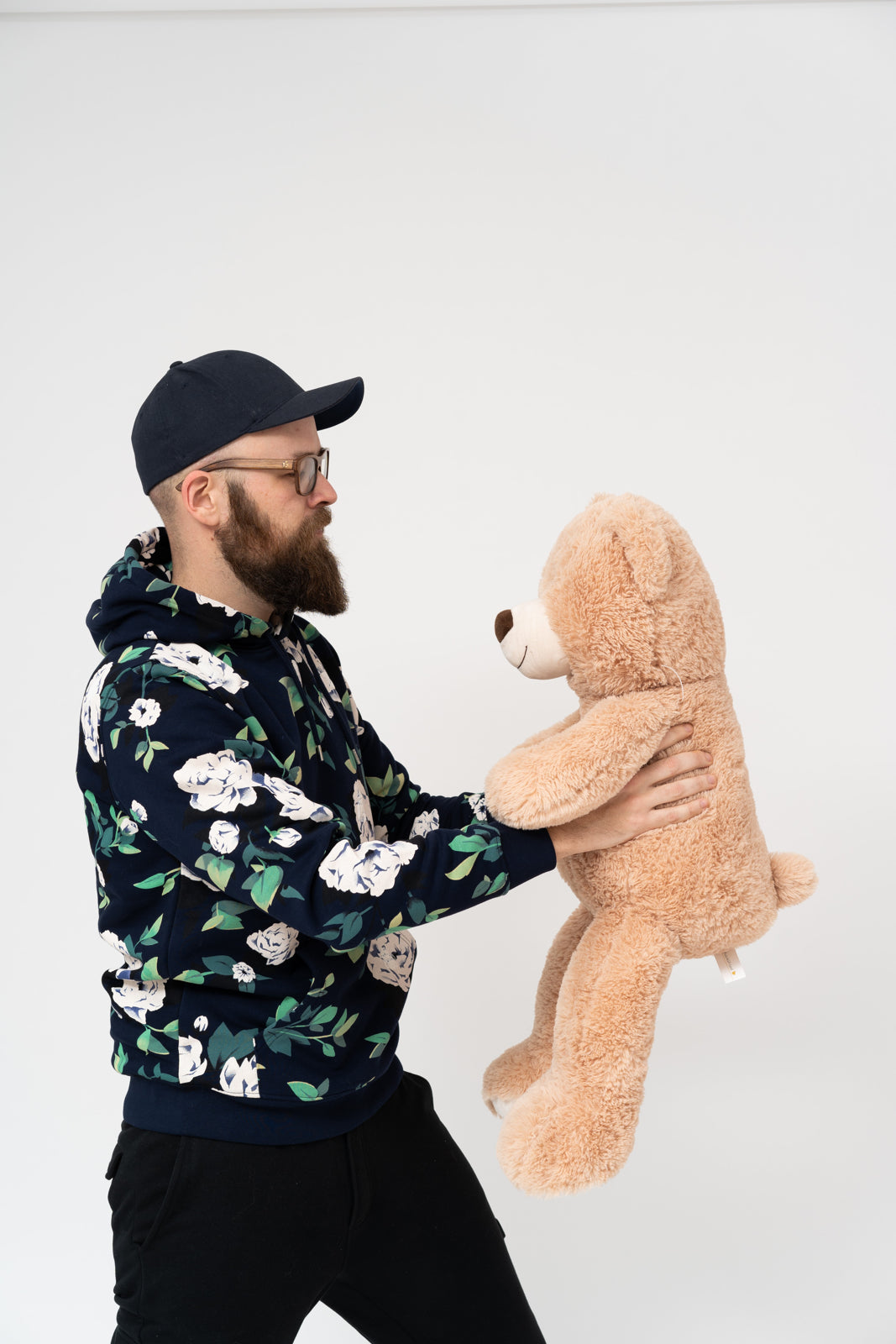 BLUMEN UND INSEKTEN, Kapuzenpullover, 300g Bio-Baumwolle