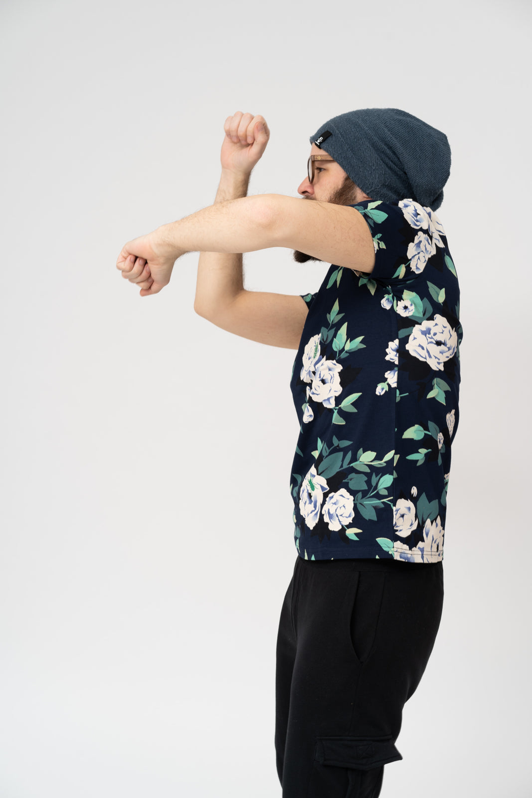 Blumen und Insekten T-Shirt, 100% BioBaumwolle/ Unisex Modell