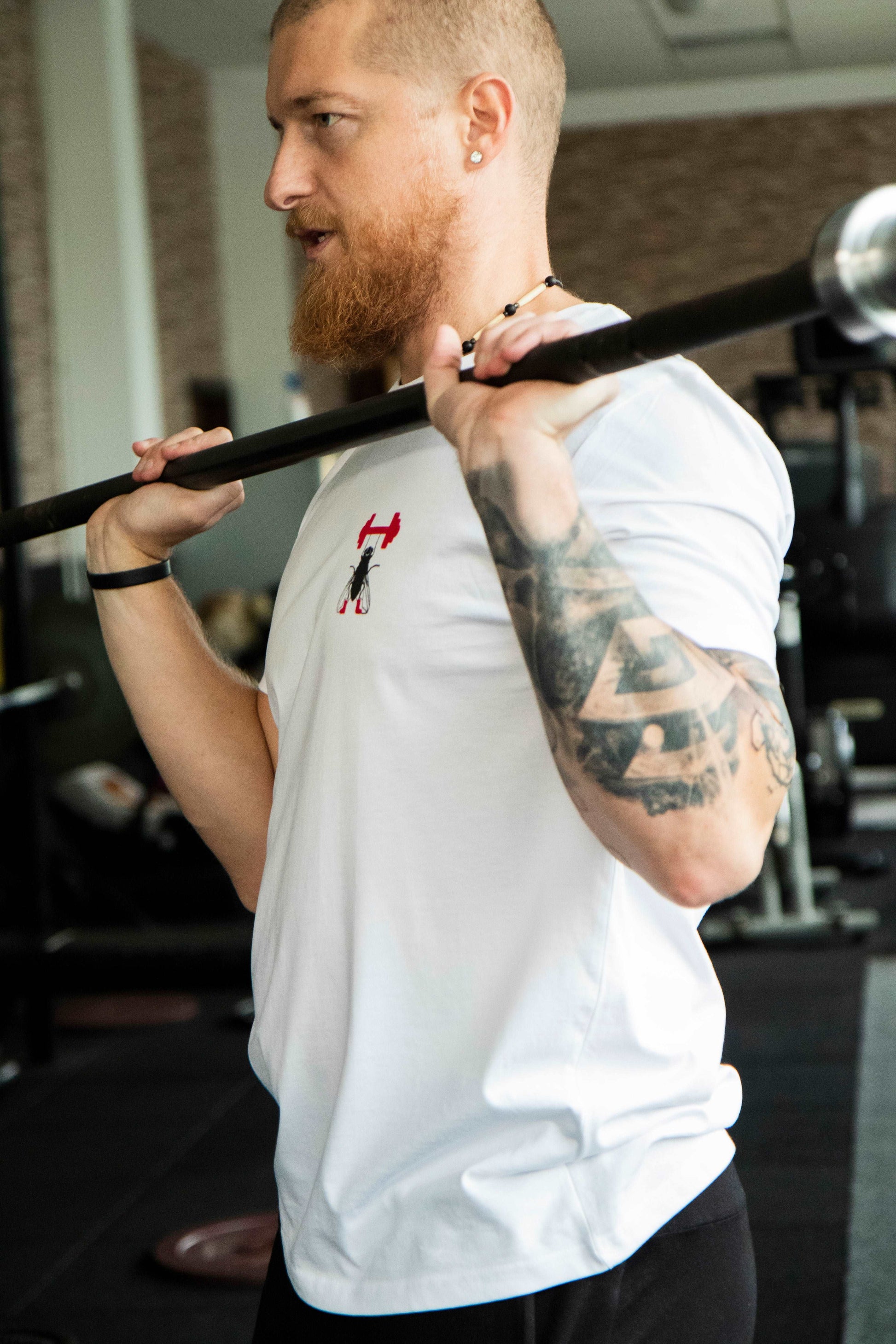 Fitnessfliege – T-Shirt, 100% Bio-Baumwolle