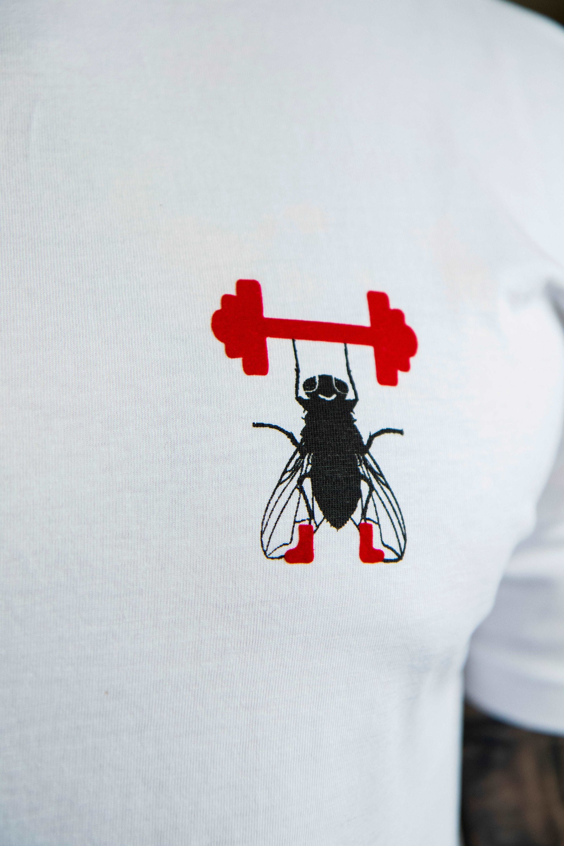 Fitnessfliege – T-Shirt, 100% Bio-Baumwolle