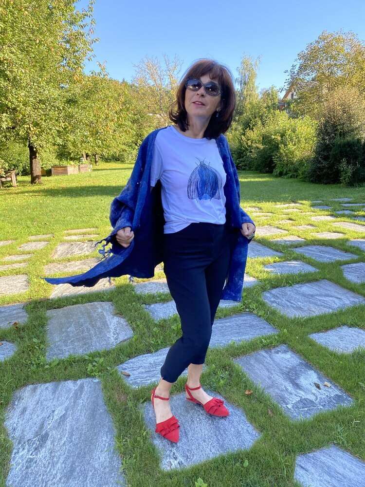 Motte, weißes T-shirt mit Kurz- und Langarm, mit oder ohne Kapuze, Bio-Baumwolle